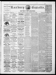 Roxbury Gazette and South End Advertiser, December 24, 1868