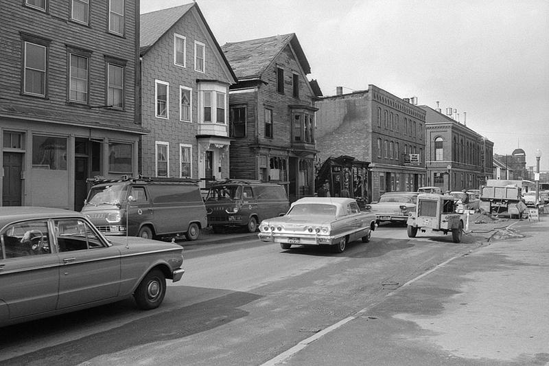 Building fire, 1643 Purchase Street near Hazard Street, New Bedford