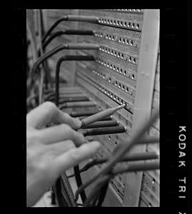how do old fashioned switchboards work