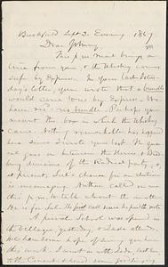 Letter from Zadoc Long to John D. Long, September 3, 1867