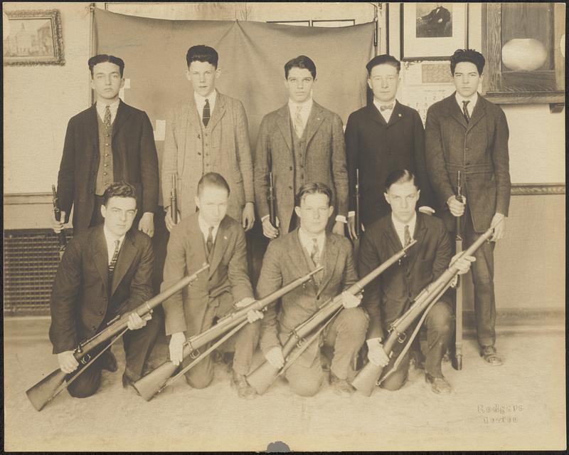 Boston Latin School 1923-24 Rifle Team