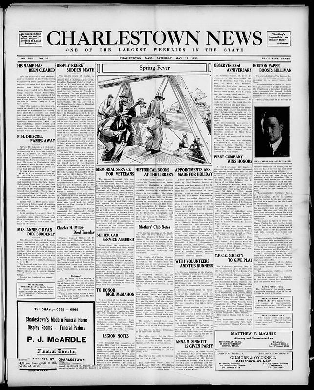 The Charlestown News - Digital Commonwealth