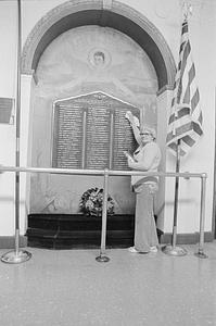 High school Veterans Memorial