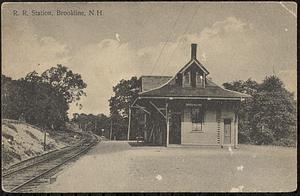 Railroad Station, Brookline, NH