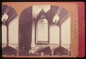 Memorial Second Church (Unitarian) later First Methodist Episcopal Church Boston Hanover Street, site of Seaman's House