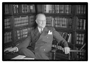 Jay Rogers Benton former att. general - moderator of Belmont town meetings