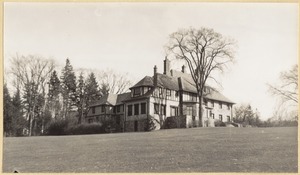 Ethelwyn: residence, south west elevation