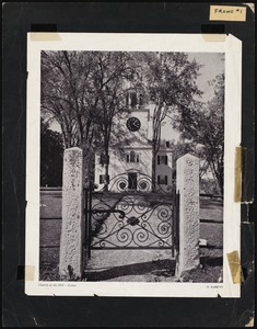 Church on the Hill: front through gate