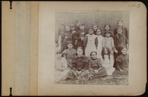 Portrait of a group of young girls
