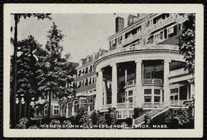 Aspinwall Hotel: west front