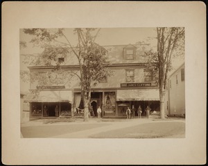 Storefronts of Sears & Bourne and James Clifford