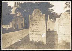 Tombstone of Mrs. Desire Steel