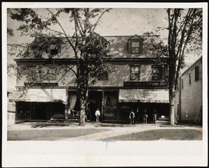 Storefronts of Sears & Bourne and James Clifford