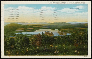 Lake Mahkeenac: view from Bald Head