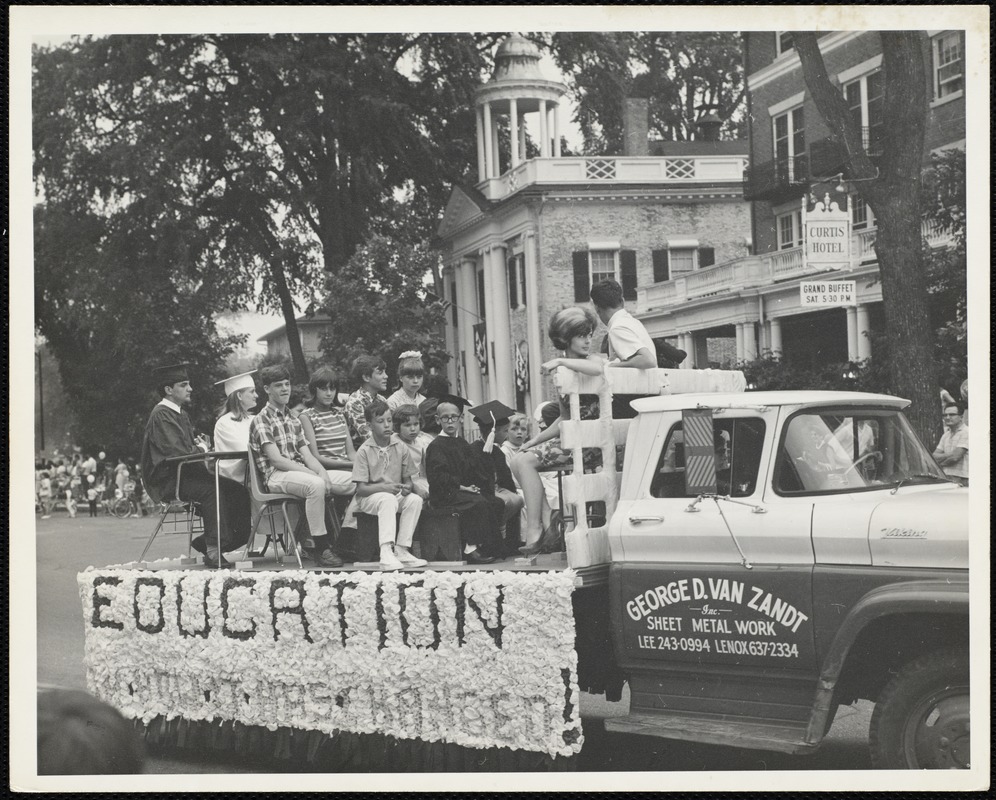 Lenox Bicentennial: education float