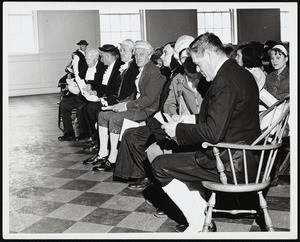 Lenox Bicentennial: reenactment of first town meeting