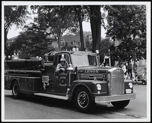 Lenox Bicentennial: 1957 fire truck