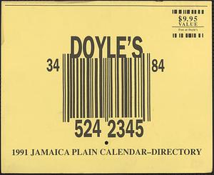 Doyle's 1991 Jamaica Plain calendar-directory