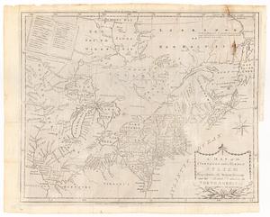 A map of the northern and middle states