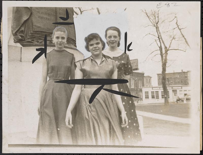 Mrs. Florence Goodwin, Janice Riley, Virginia Des Longchamps