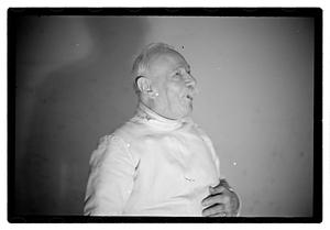 Danguy fencing master, also Gordon Muir, also Chamberlain
