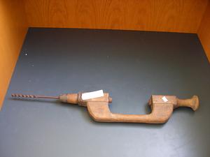 Wooden hand drill