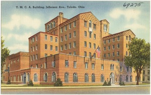 Y. M. C. A. building, Jefferson Ave., Toledo, Ohio