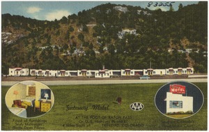 Gateway Motel, at the foot of Ration Pass, on U.S. Highways 86 and 87, 4 miles south of -- Trinidad, Colorado