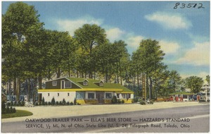 Oakwood Trailer Park -- Ella's Beer Store -- Hazzard's Standard Service, 1/2 Mi. N. of Ohio state line (U.S. 24) Telegraph Road, Toledo, Ohio