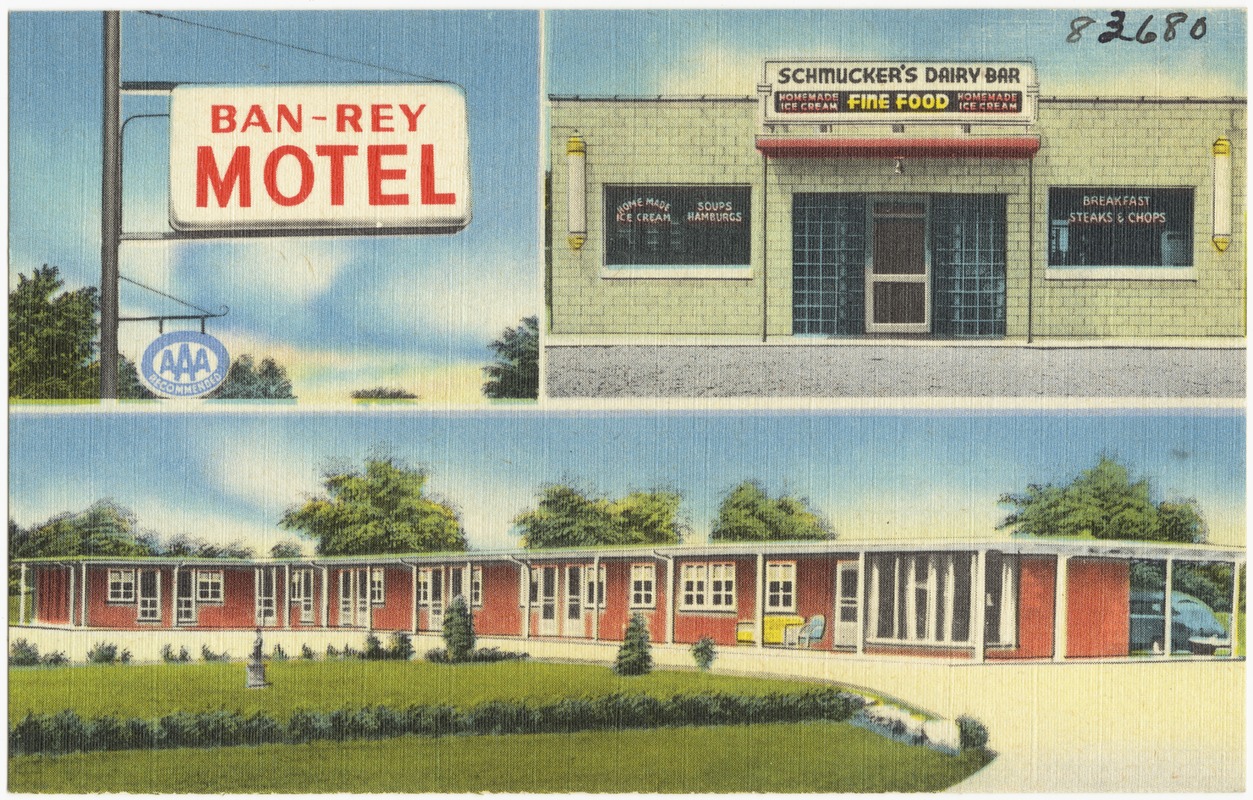 Ban-Rey Motel and Schmucker's Restaurant