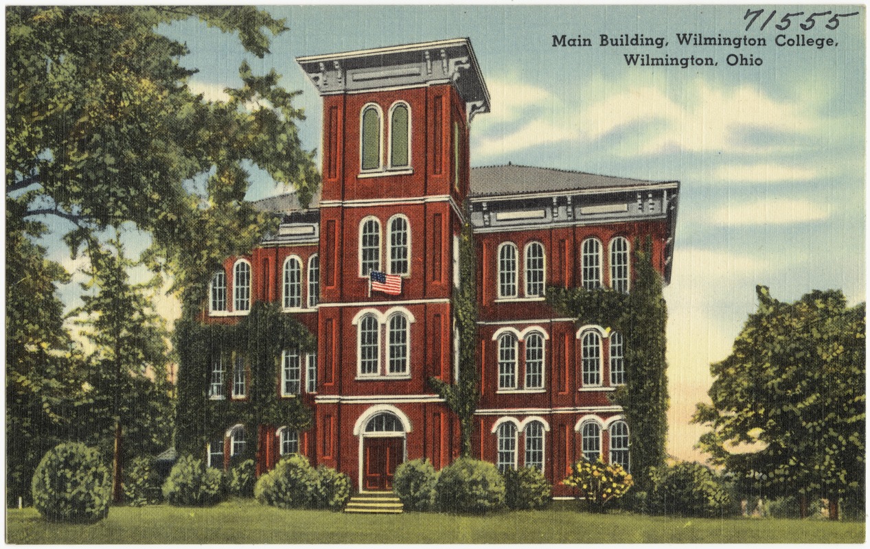 Main building, Wilmington College, Wilmington, Ohio