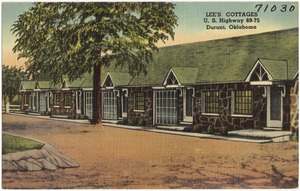 Lee's Cottages, U.S. Highway 69 - 75, Durant, Oklahoma