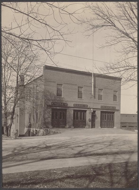 Newton Steamer No. 2 & Chemical A Fire Station, c. 1906