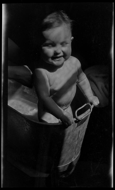 Baby in tub