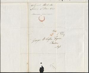 Elijah Webster to George Coffin, 18 March 1840