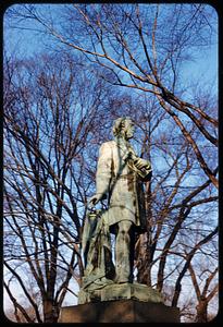 Mann [i.e. Sumner] statue, Boston Common [i.e. Public Garden]
