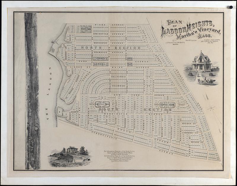 Plan of Lagoon Heights, Martha's Vineyard, Mass
