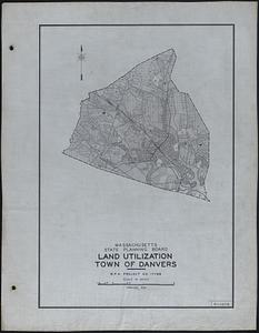 Land Utilization Town of Danvers