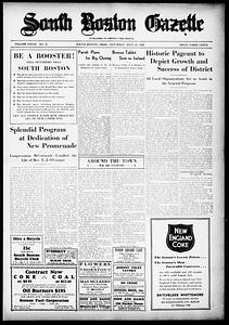 South Boston Gazette, July 11, 1936