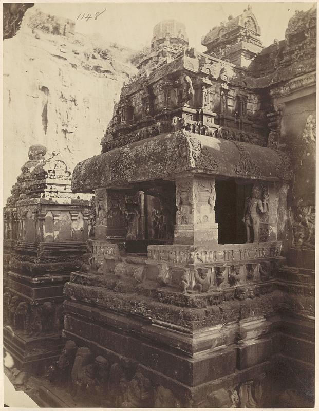 North porch of Kailasa from Lanka