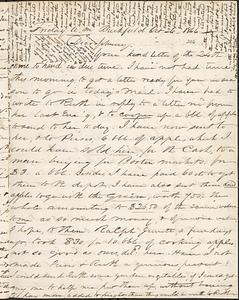 Letter from Zadoc Long to John D. Long, October 26, 1866