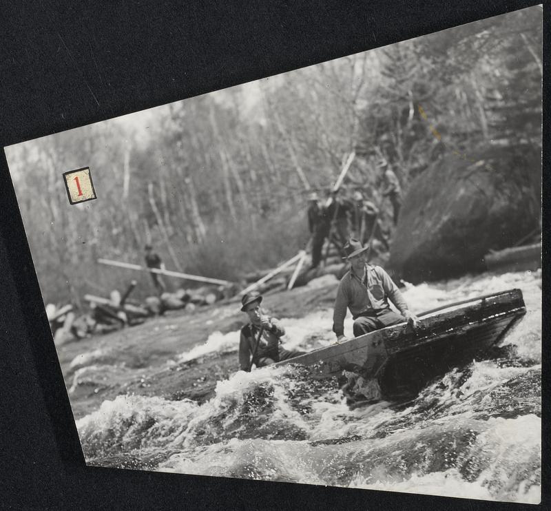 Big Spring logging in Maine. - Digital Commonwealth