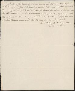 Herring Pond and Black Ground Accounts and Correspondence, 1817-1821