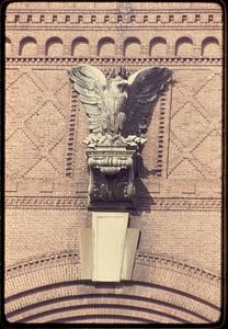 Lincoln Power Station eagle for flagpole Commercial Street North End Boston