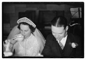 Wedding, daughter of Mrs. Richard Howard taken at Presentation Church Oak Sq. Brighton