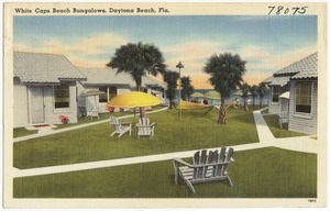 White Caps beach bungalows, Daytona Beach, Florida