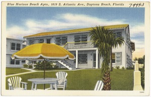Blue Horizon beach apartments, 1819 S. Atlantic Avenue, Daytona Beach, Florida