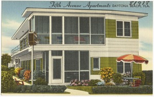 Fifth Avenue apartments, Daytona Beach, Florida