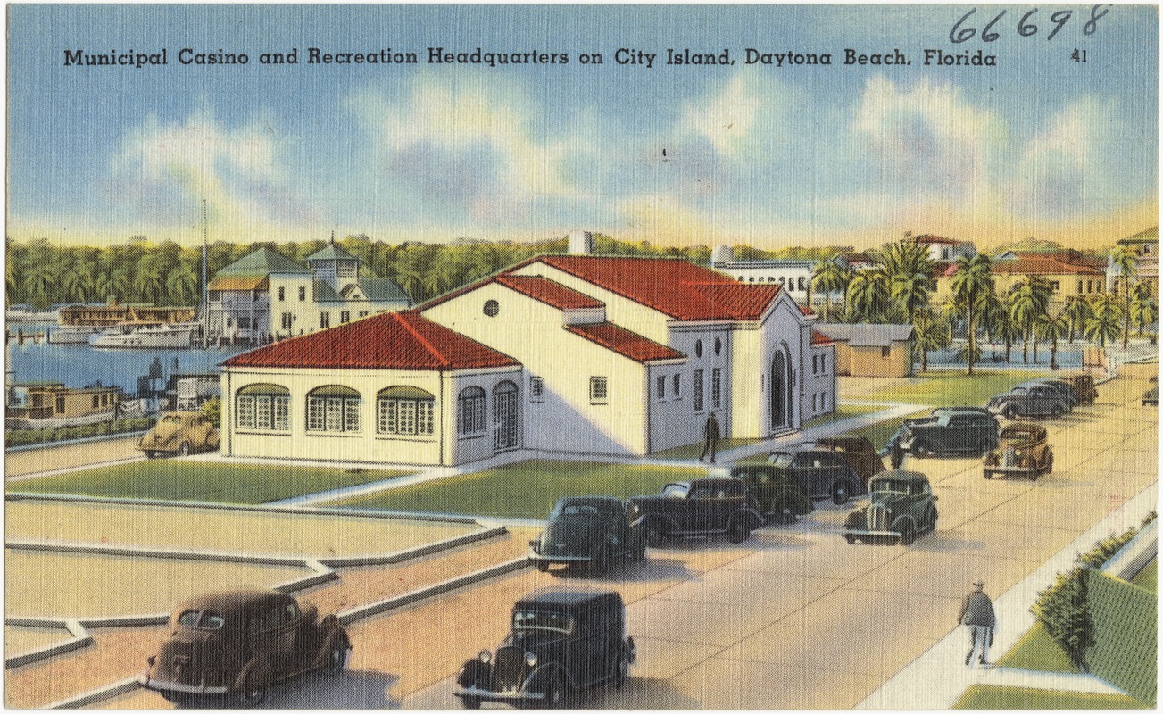 Municipal Casino and Recreation Headquarters on City Island, Daytona Beach, Florida