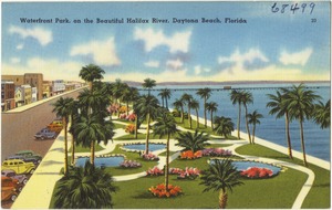 Waterfront Park on the beautiful Halifax River, Daytona Beach, Florida
